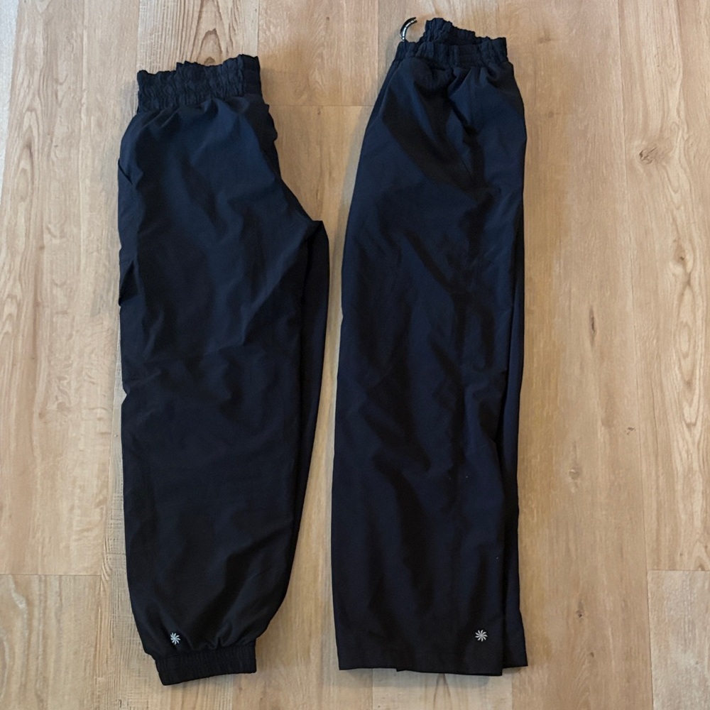 AthletaGirl Kids Black Elastic Waist Pants (2 pair)